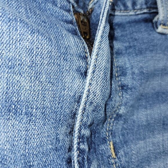 Hollister high rise distressed mini  skirt size 5 waist 27. ^ - Picture 4 of 9